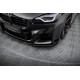 Body kit a vizuálne doplnky MAXTON DESIGN sprednji flapsi za BMW M2 G87, sijajno črna | race-shop.si