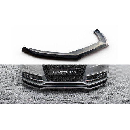 Body kit a vizuálne doplnky Sprednji podaljšek odbijača – splitter V.4 Audi S5 / A5 S-Line Coupe / Sportback 8T Facelift | race-shop.si