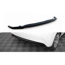 MAXTON DESIGN zadnji centralni splitter za Toyota Yaris Mk3 Facelift, sijajno črna