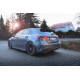 Body kit a vizuálne doplnky MAXTON DESIGN zadnji centralni splitter za Mercedes-Benz A Hatchback AMG Line W177 (z navpičnimi prečkami), sijajno črna | race-shop.si