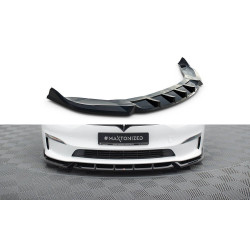 Sprednji podaljšek odbijača – splitter V1 Tesla Model S Plaid Mk1 Facelift
