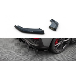 MAXTON DESIGN zadnji stranski difuzorji za Hyundai I30 N Hatchback Mk3 Facelift, sijajno črna, V5