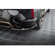 Body kit a vizuálne doplnky Central Rear Splitter (with vertical bars) BMW XM G09 | race-shop.si