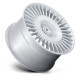Asanti aluminum wheels Asanti Black ABL-40 TIARA platišče 20x10.5 5X115/5X120 74.1 ET18, Gloss silver | race-shop.si