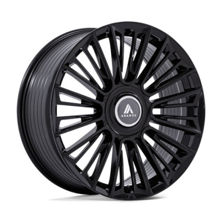 Asanti aluminum wheels Asanti Black AB049 PREMIER wheel 22x9.5 5X112/5X120 74.1 ET20, Gloss black | race-shop.si