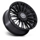 Asanti aluminum wheels Asanti Black AB049 PREMIER platišče 22x9.5 5X112/5X120 74.1 ET20, Gloss black | race-shop.si