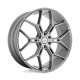 Asanti aluminum wheels Asanti Black ABL-38 MONARCH TRUCK wheel 22x9.5 6X139.7 100.3 ET38, Titanium brushed | race-shop.si