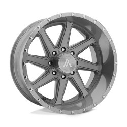 Asanti Off Road AB814 WINDMILL platišče 20x12 8X180 124.2 ET-40, Brušen titan