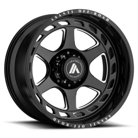 Asanti aluminum wheels Asanti Off Road AB816 ANVIL platišče 20x12 6X135 87.1 ET-44, Gloss black | race-shop.si