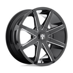 DUB S109 PUSH wheel 20x8.5 5X108/5X114.3 72.56 ET35, Gloss black