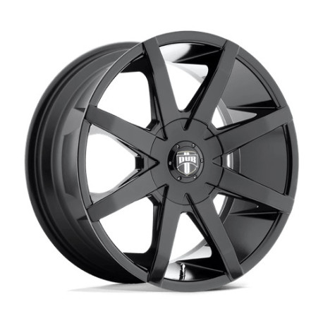 DUB aluminum wheels DUB S110 PUSH platišče 22x9.5 5X115/5X120.65 72.56 ET15, Gloss black | race-shop.si