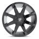 DUB aluminum wheels DUB S110 PUSH platišče 22x9.5 5X115/5X120.65 72.56 ET15, Gloss black | race-shop.si