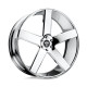 DUB aluminum wheels DUB S115 BALLER platišče 22x9.5 6X135 87.1 ET31, Krom | race-shop.si