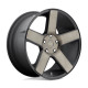 DUB aluminum wheels DUB S116 BALLER platišče 24x10 5X127 78.1 ET19, Mat črna | race-shop.si