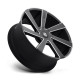 DUB aluminum wheels DUB S133 DIRECTA platišče 22x9.5 5X115/5X120.65 72.56 ET15, Mat črno brušeno | race-shop.si