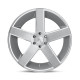 DUB aluminum wheels DUB S218 BALLER wheel 24x10 6X139.7 78.1 ET30, Gloss silver | race-shop.si