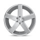DUB aluminum wheels DUB S218 BALLER platišče 24x10 6X139.7 106.1 ET19, Gloss silver | race-shop.si