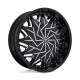 DUB aluminum wheels DUB S231 DAZR platišče 26x9 5X115/5X120 72.56 ET15, Gloss black | race-shop.si