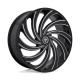 DUB aluminum wheels DUB S239 DELISH platišče 24x9 5X115/5X120 72.56 ET15, Gloss black | race-shop.si