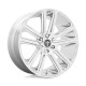 DUB aluminum wheels DUB S254 FLEX platišče 24x10 6X135 87.1 ET30, Krom | race-shop.si