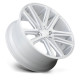 DUB aluminum wheels DUB S257 FLEX platišče 22x9.5 5X115 71.5 ET0, Gloss silver | race-shop.si