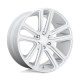 DUB aluminum wheels DUB S257 FLEX platišče 24x10 6X135 87.1 ET30, Gloss silver | race-shop.si