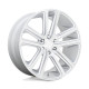 DUB aluminum wheels DUB S257 FLEX wheel 26x10 5X139.7 78.1 ET25, Gloss silver | race-shop.si