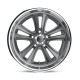 Foose aluminum wheels Foose F099 KNUCKLE platišče 17x7 5X120.65 72.56 ET1, Matirano gunmetal | race-shop.si