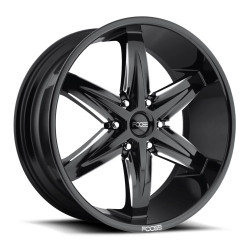 Foose F162 SLIDER platišče 22x9.5 6X135 87.1 ET30, Gloss black