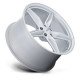 Foose aluminum wheels Foose F174 CF8 platišče 20x10 5X114.3 70.7 ET35, Gloss silver | race-shop.si
