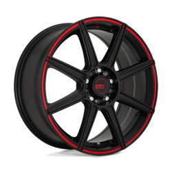Motegi MR142 CS8 platišče 17x7 5X108/5X114.3 72.56 ET40, Saten črna