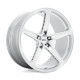 OHM aluminum wheels OHM AMP platišče 21x10 5X120 64.15 ET30, Srebrno obdelano | race-shop.si