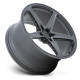 OHM aluminum wheels OHM AMP platišče 21x9 5X120 64.15 ET25, Matirano gunmetal | race-shop.si