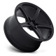 OHM aluminum wheels OHM AMP platišče 22x9 5X120 64.15 ET25, Mat črna | race-shop.si