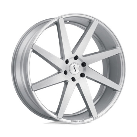 Status aluminum wheels Status BRUTE platišče 22x9.5 5X127 71.5 ET35, Srebrna | race-shop.si