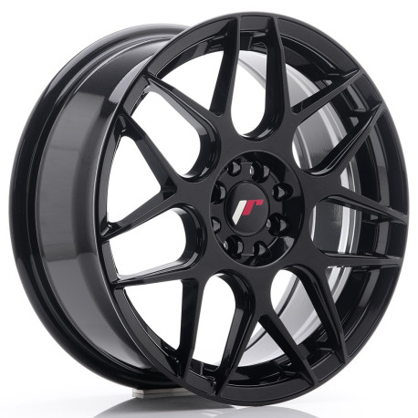 Aluminium wheels Japan Racing JR18 17x7 ET40 4x100/114,3 Gloss Black | race-shop.si