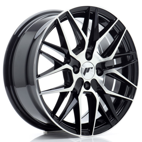 Aluminium wheels Japan Racing JR28 16x7 ET40 4x100 Gloss Black Machined Face | race-shop.si
