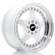 Aluminium wheels Japan Racing JR6 15x7 ET25 4x100/108 White w/Machined Lip | race-shop.si