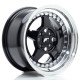 Aluminium wheels Japan Racing JR6 15x8 ET25 4x100 Gloss Black w/Machined Lip | race-shop.si