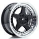 Aluminium wheels Japan Racing JR6 16x7 ET25 4x100/108 Gloss Black z obdelanim Lipom | race-shop.si