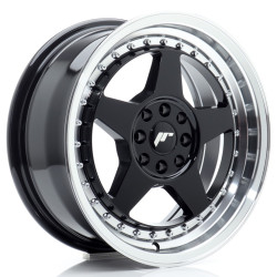 Japan Racing JR6 16x7 ET25 4x100/108 Gloss Black z obdelanim Lipom