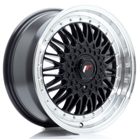 Aluminium wheels Japan Racing JR9 17x7,5 ET20 4x100/108 Gloss Black w/Machined Lip | race-shop.si