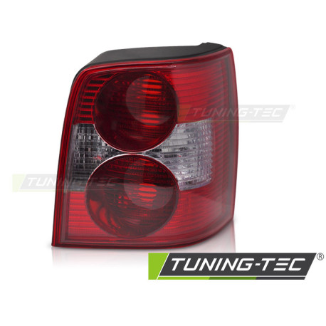 Osvetlenie TAIL LIGHT RED WHITE RIGHT SIDE TYC fits VW PASSAT 3BG 00-05 VARIANT | race-shop.si