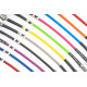 Zavorne cevi FORGE braided brake lines for Fiat 500 Abarth (BREMBO) | race-shop.si