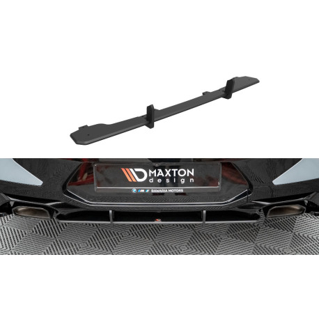 Body kit a vizuálne doplnky MAXTON DESIGN Street Pro zadnji difuzor za BMW X4 M-Pack G02 Facelift, črna | race-shop.si