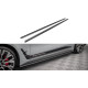 MAXTON DESIGN Street Pro difuzorji stranskih pragov za BMW 4 Gran Coupe M-Pack G26, črna