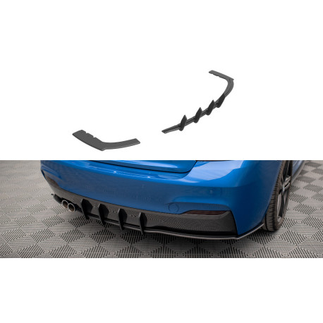Body kit a vizuálne doplnky Street Pro Zadnji difuzor odbijača BMW 2 M-Pack F22 | race-shop.si