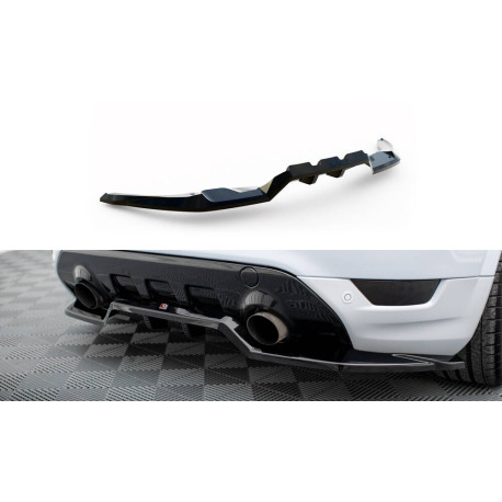 Body kit a vizuálne doplnky Central Rear Splitter (with vertical bars) Ford Kuga ST Mk1 | race-shop.si