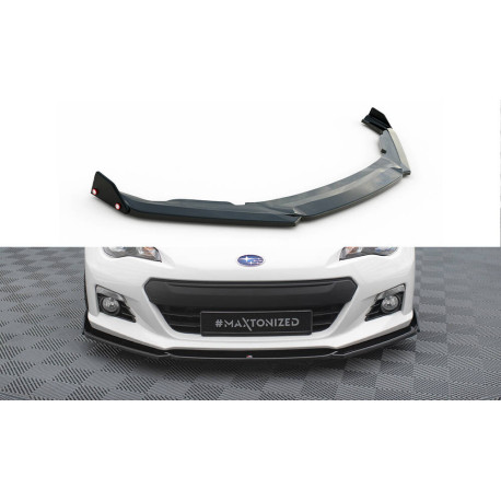 Body kit a vizuálne doplnky Front Splitter V1 + Flaps Subaru BRZ | race-shop.si