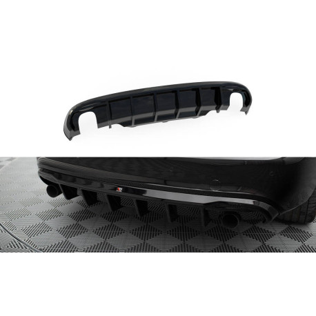 Body kit a vizuálne doplnky Zadnji difuzor odbijača Audi A5 Coupe / Cabrio S-Line 8T (različica z enojnimi izpuhi na obeh straneh) | race-shop.si